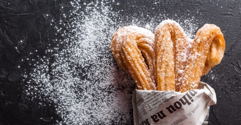 El auge de los churros en celebraciones nupciales